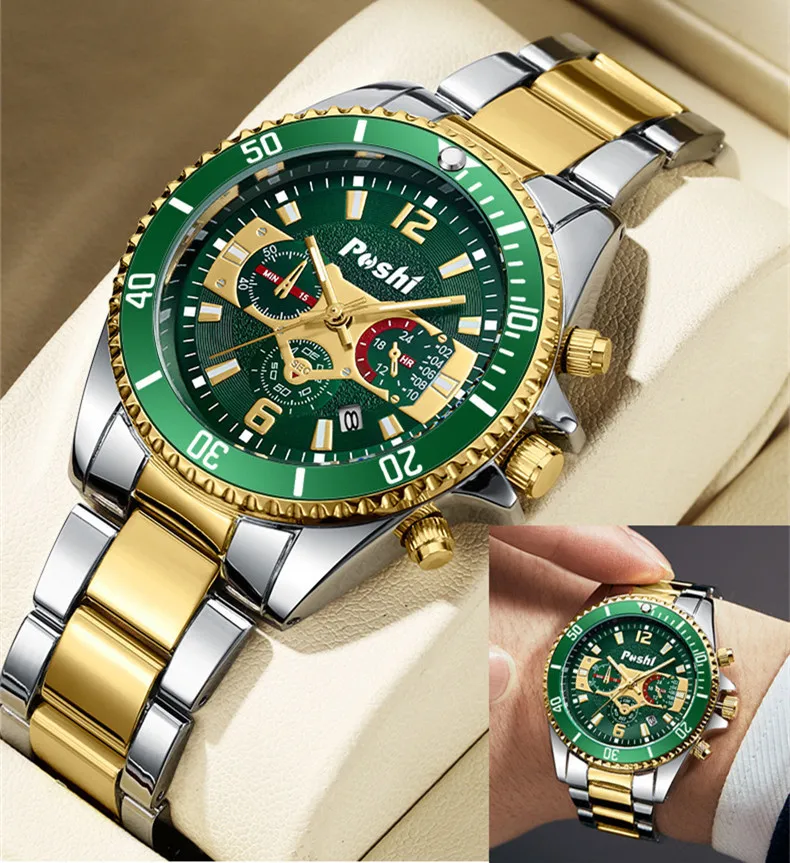 

YIKAZE Ps917 Men Quartz Watches Military Sport Men's Watch Calendar Luminous Nylon Band Male Army Wrist Watch Relogio Masculino