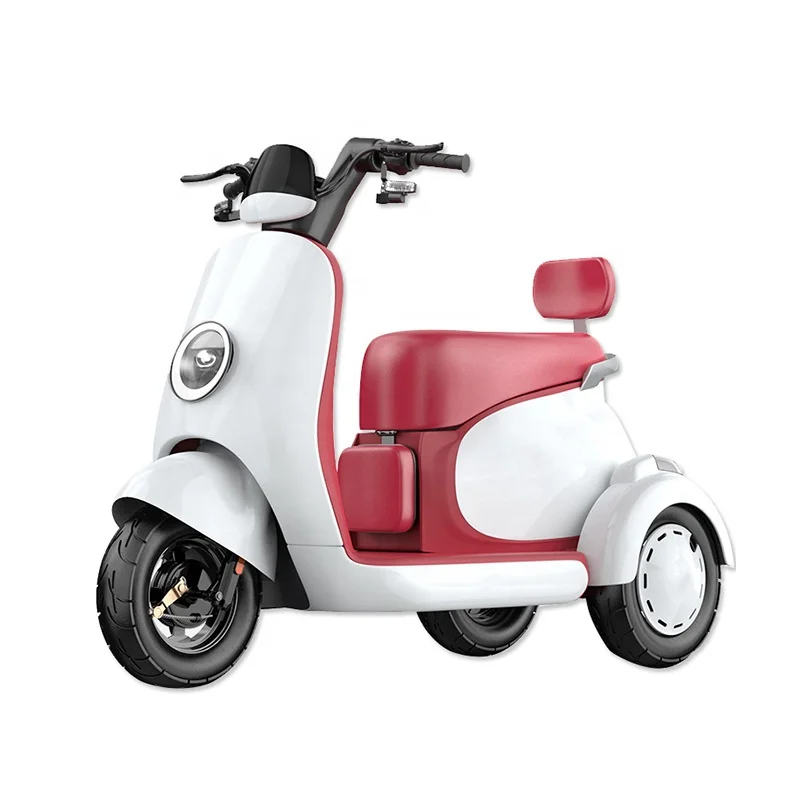 دراجة ثلاثية العجلات كهربائية للبالغين ذات جسم مفتوح معتمدة من CE للأطفال والنساء