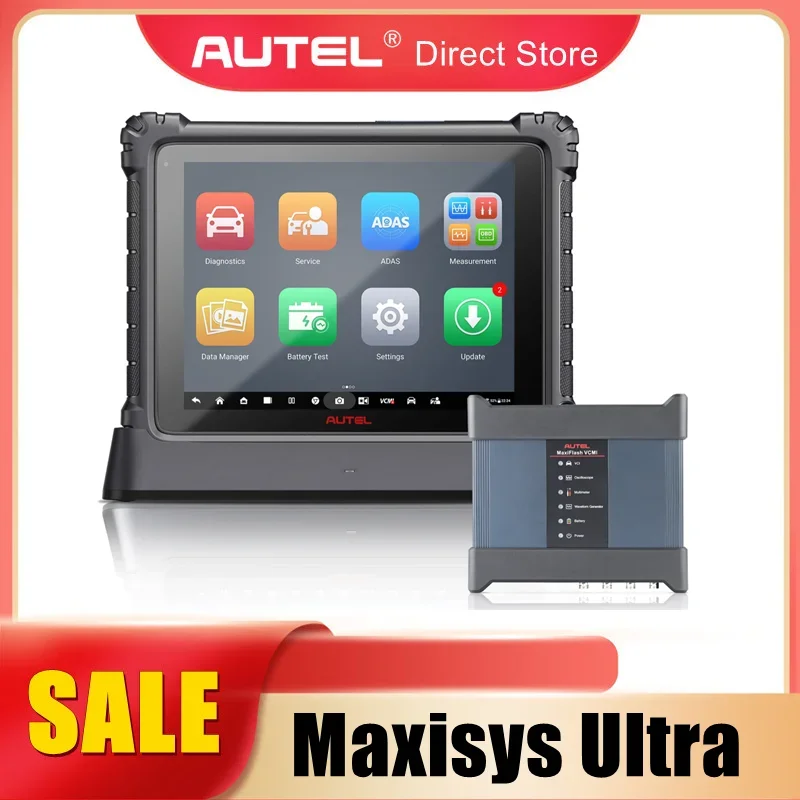 Autel Maxisys Ultra Automotive Diagnostic Scanner Full Systems ECU Programming Tool With MaxiFlash 5-in-1 VCMI