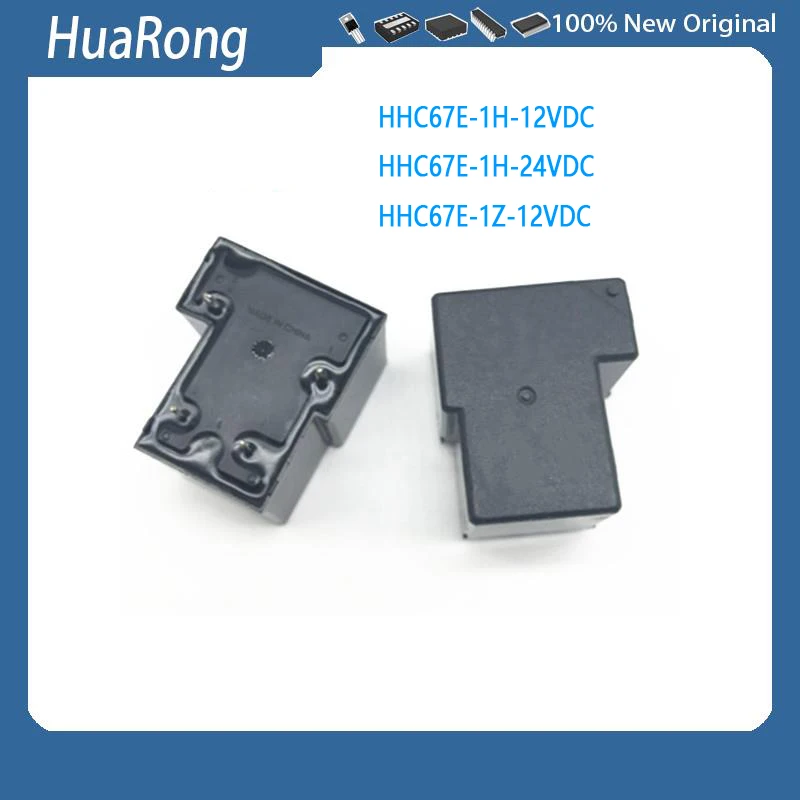 2Pcs/Lot  HHC67E-1H-12VDC  HHC67E-1H-24VDC 4PIN  HHC67E-1Z-12VDC 40A 5PIN