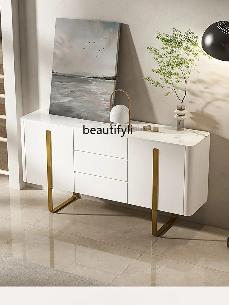 

Итальянский минималистичный домашний входной шкаф, сервант, проход, консольные столы, легкий роскошный шкаф для сувениров, шкафчик