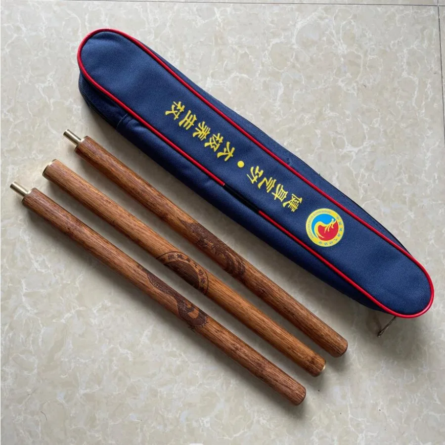Rosewood & Bamboo Tai Chi Sticks by Qigong