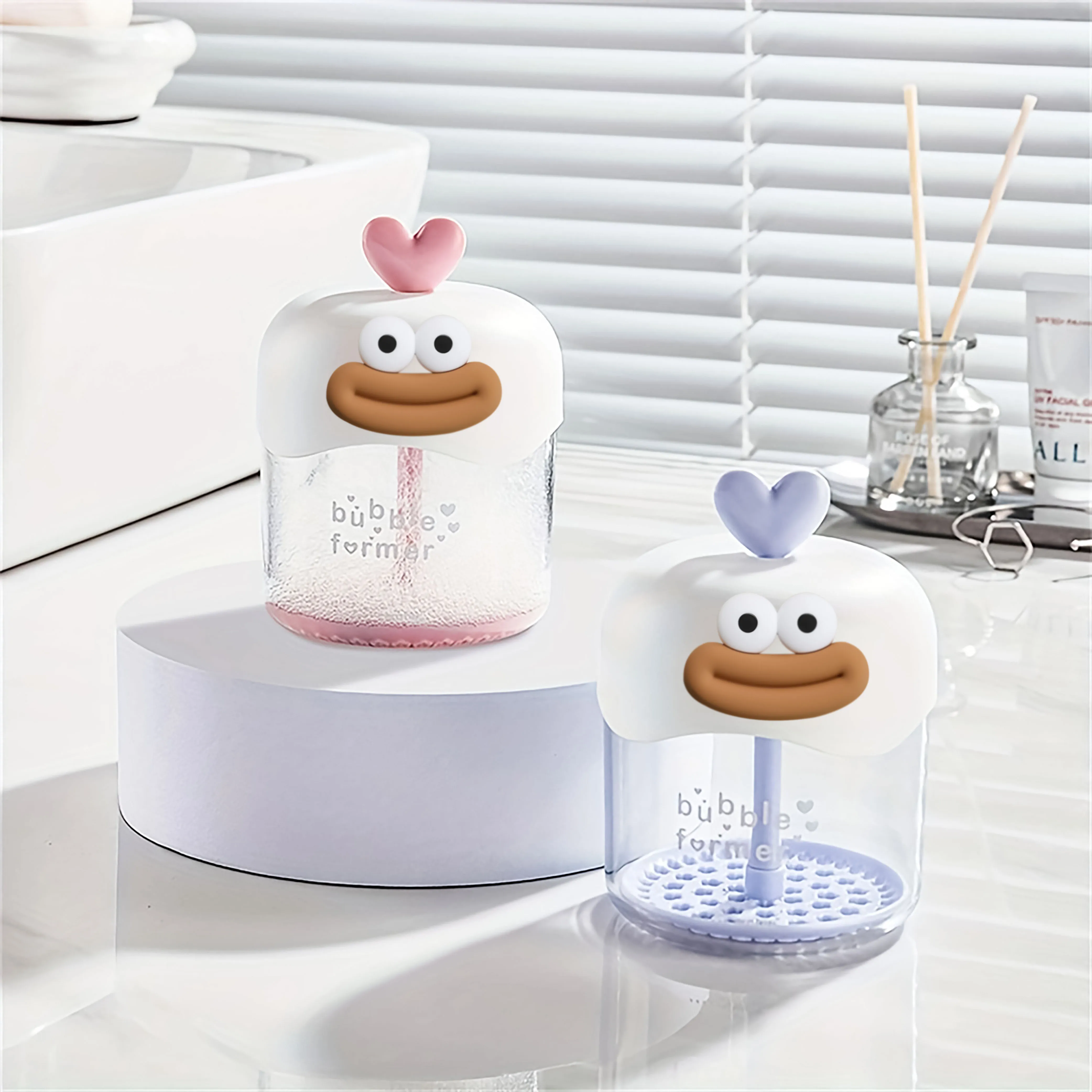 Limpiador facial portátil, gel de ducha y baño, máquina para hacer espuma, dispositivo espumador, taza para espuma limpiadora, herramienta para desmaquillar