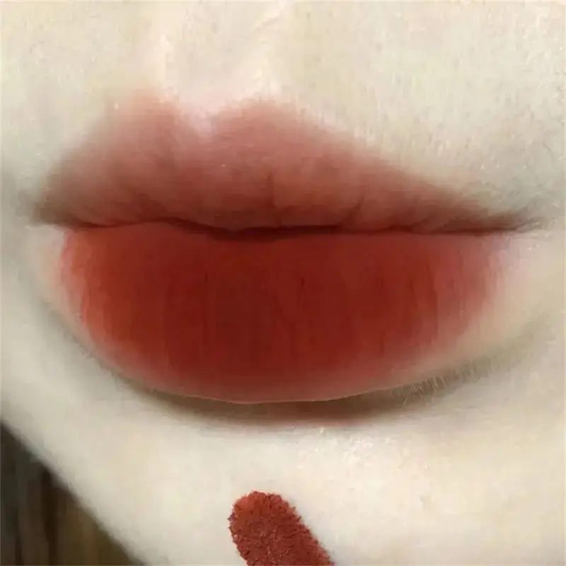 Batom de veludo fosco para mulheres, brilho labial duradouro, bálsamo labial impermeável, fácil de colorir, cosméticos de maquiagem coreanos, TSLM1