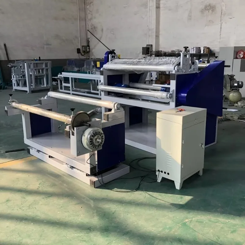 Slitter Rewinder For Foil Film Slitting Rewinder Automatic Paper Cutter Commercial Jumbo Scale