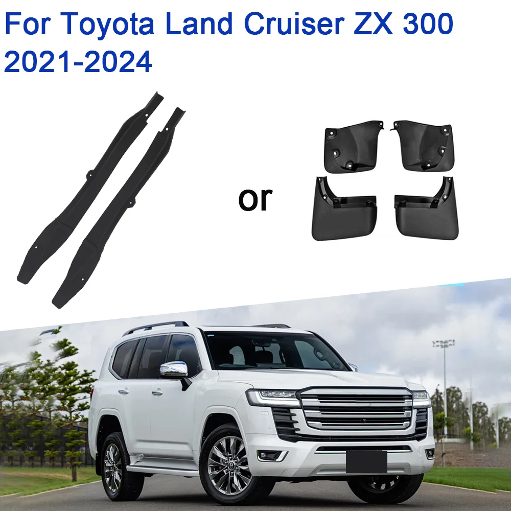 

Car Lined Fenders For Toyota Land Cruiser ZX 300 J300 2021 2022 2023 2024 Mudguard Splash Guards Mud Flaps Modification Tools