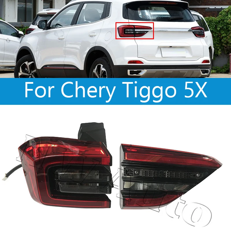 Rear Bumper Taillight  For Chery Tiggo 5X 2019 2020 21 22 2023