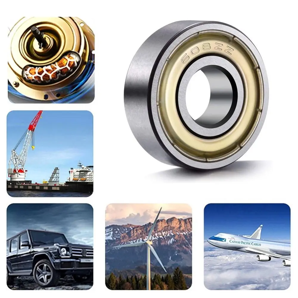 1Pcs 6000ZZ 6000RS 6001ZZ 6001RS Ball Bearing Double Shield Bearing Steel Roller Skates Scooter Deep Groove