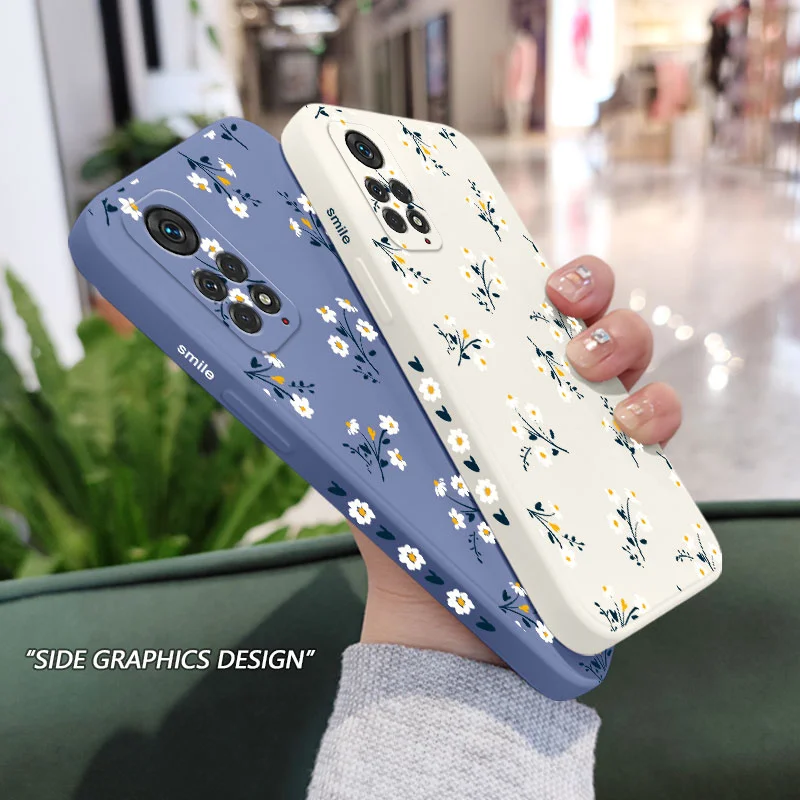 Nice Flowers Phone Case For Xiaomi Redmi Note 13 12 12S 11 11S 11E 10 10S 10T 9 9S 8 7 Pro Plus 4G 5G 10A 10C 9A 9C 9T Cover