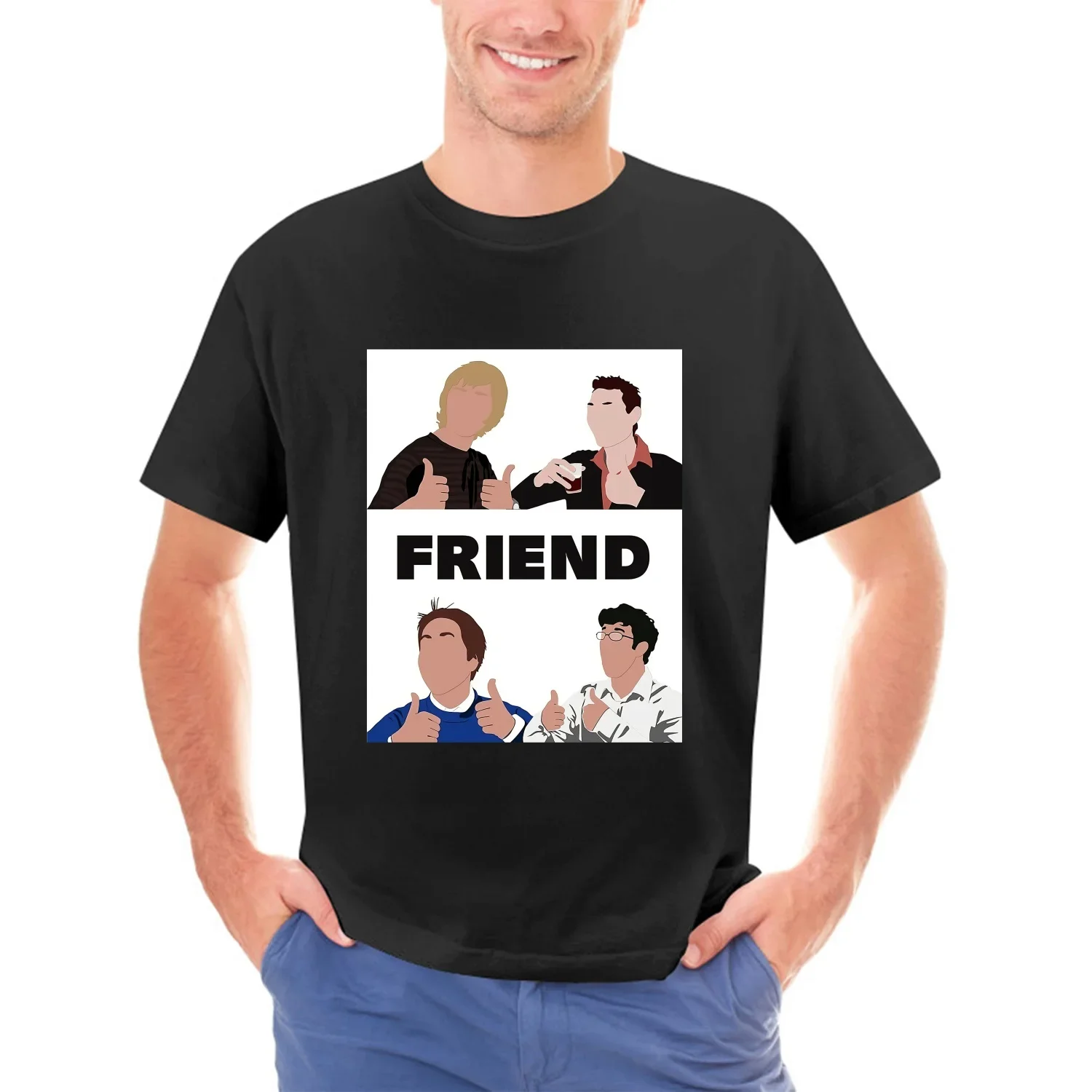 Футболка унисекс, унисекс, для мужчин и женщин, Черная