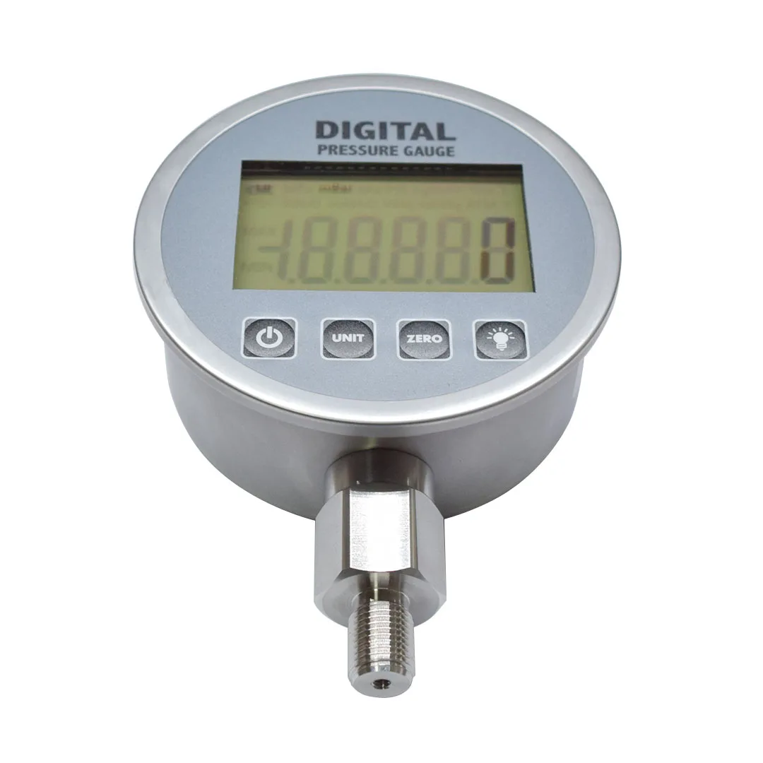 FANDESENSOR Negative Pressure Gauge mmHg Accuracy 0.4%FS Resolution -99999~99999 Diameter 105mm For Compressor Pump