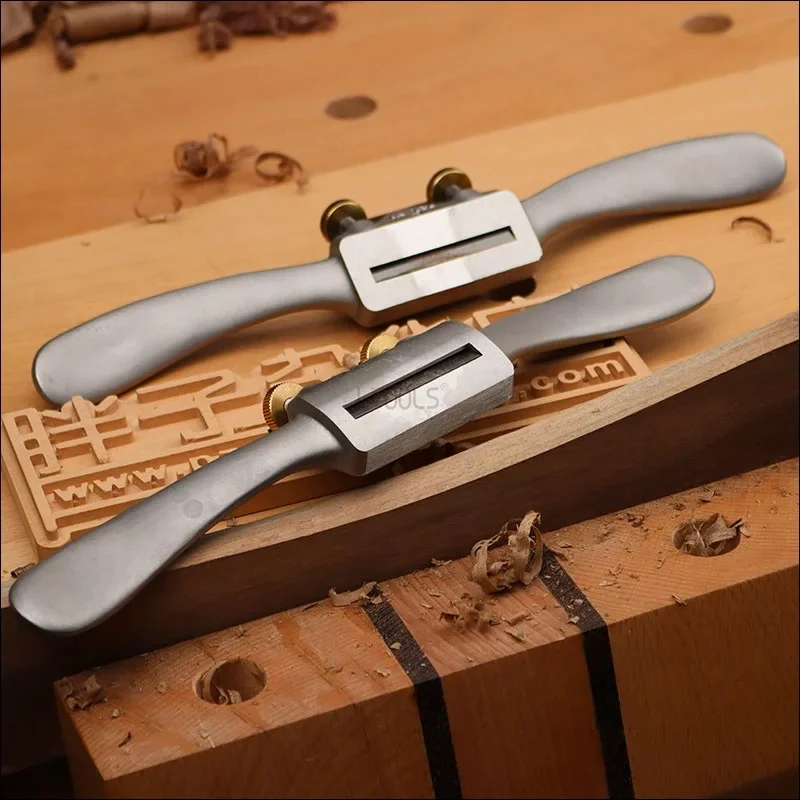 Adjustable Stainless Steel Bird Plane Flat Round Bottom Hand Planer Woodworking Curved Surface Arc Trimming DIY Carpenter Tool