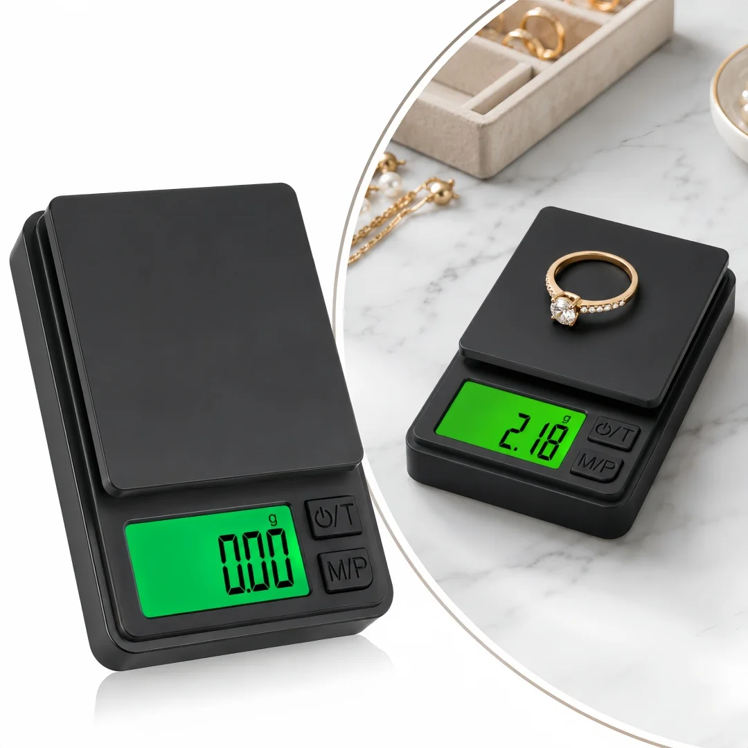 Battery not included High-precision Jewelry Electronic Scale, Medicinal Material Weighing, Fitness Person Diet Weight Scale
