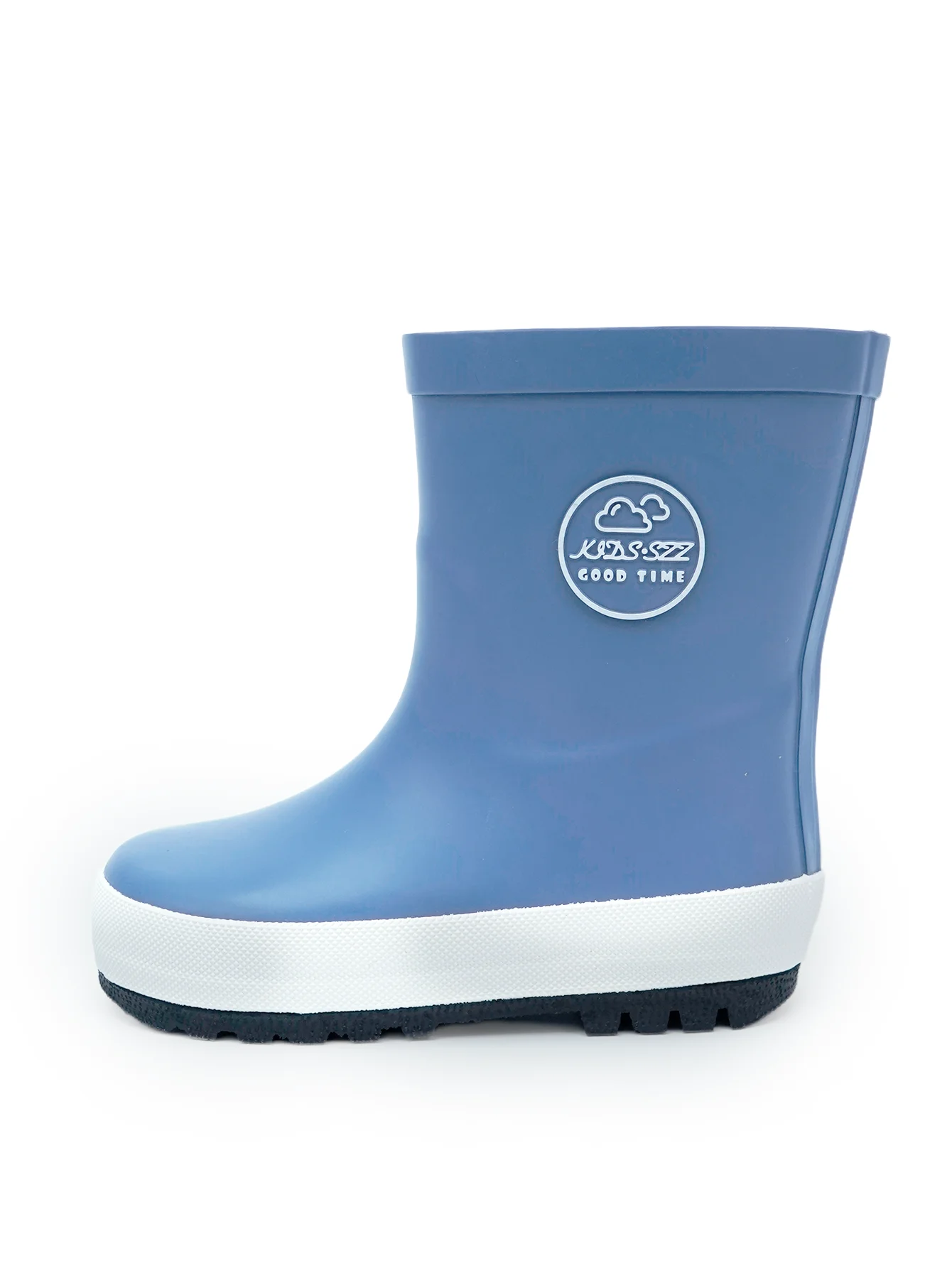 

Синяя хлопковая детская обувь, непромокаемая и противоскользящая конструкция, легко чистится, подходит для игровых дождевиков