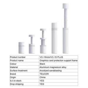 TEUCER-Suporte de placa gráfica GPU, vertical, telescópico, suporte giratório, suporte magnético, suporte de vídeo, VC-15Mini, VC-15Plus 12 principais vendas rodas de ferro aro 15 - №5