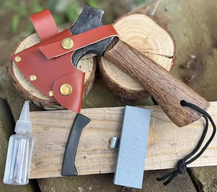 

New Whirlwind Hammer Axe 65 Manganese Steel Forging Portable Small Hand Axe Camping Play Axe