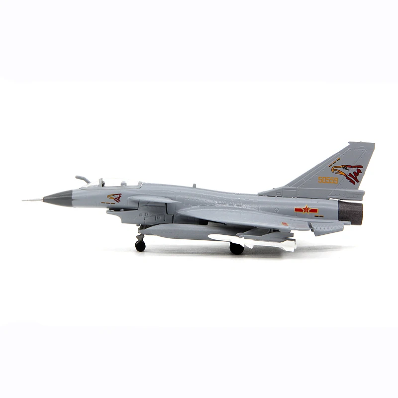 

Diecast Chinese Air Force J-10 Militarized Combat Raptor Fighter Alloy Model 1:144 Scale Toy Gift Collection Simulation Display