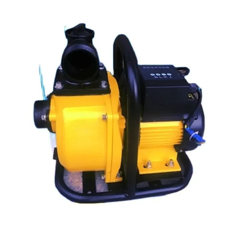 48V/72V Brushless DC Solar Self-Priming Water Pump High Head Large Flow 1-3in for Farm Irrigation Remote Control
