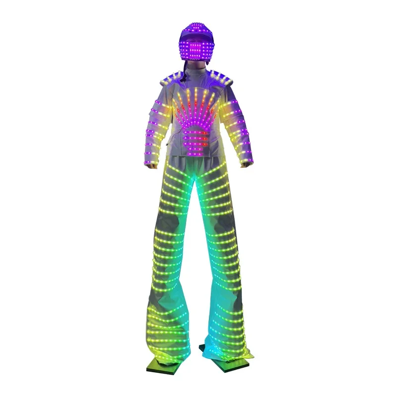 LED Illuminated Symphony White Wine Clothing Props y y