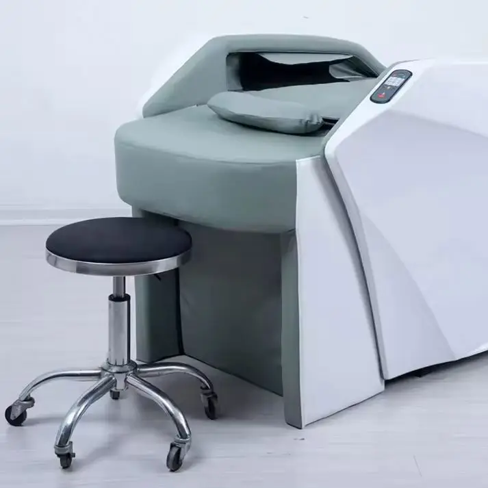 EU-AM107 الحديثة تصميم جديد الجمال تدليك الجدول سبا صالون الوجه السرير الساخن بيع منحنى لاش سرير التجميل