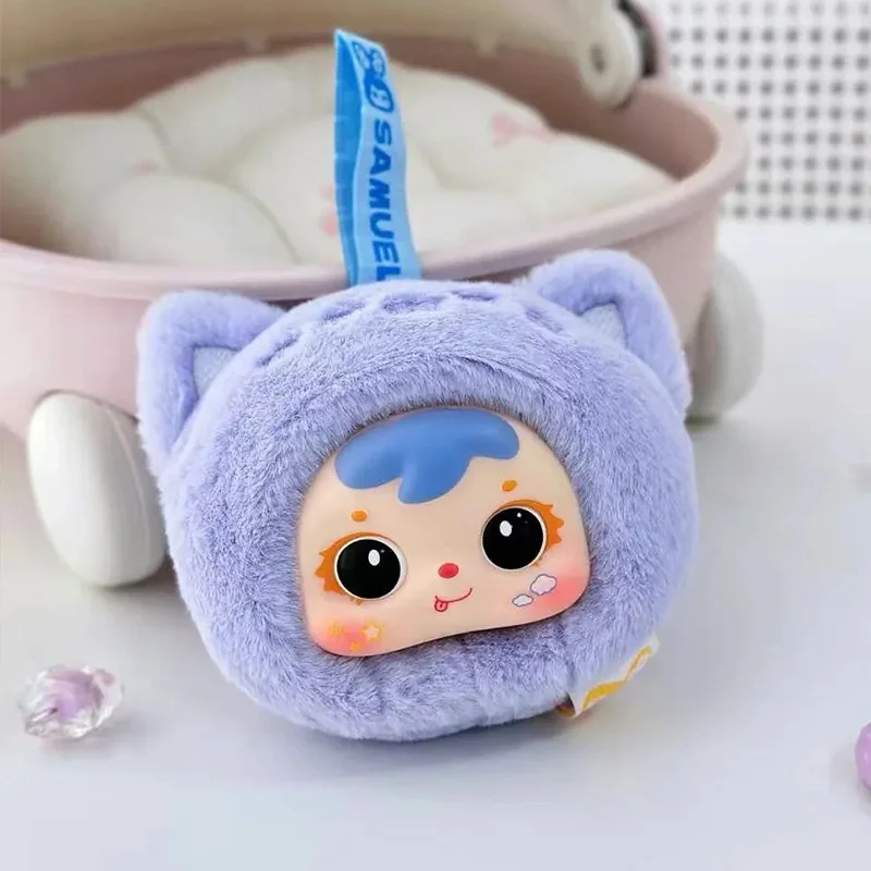 

Три маленьких волос, мини-маленькое животное, плюшевая игрушка, слепая коробка, милый орнамент, супер милая кукла