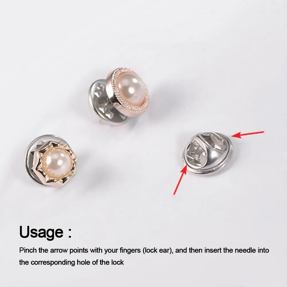 20Pcs Anti-exposure Button Brooch Detachable Sewing Accessories Fixed Clothes Pins Clothing Crafts Decorative