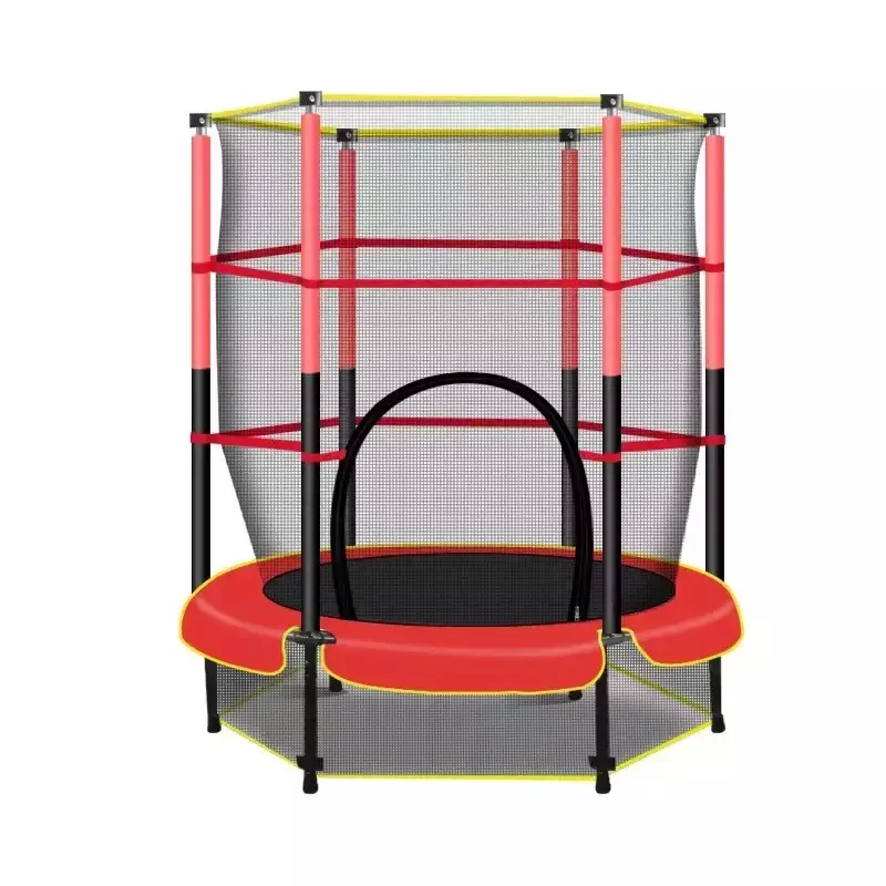 48 inch 55 inch Trampolines Mini Trampoline with Enclosure Net Best Choice indoor Trampoline for Adults and Kids