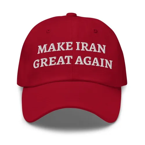 Make Iran Great Again bestickte Papa-Mütze/Mütze