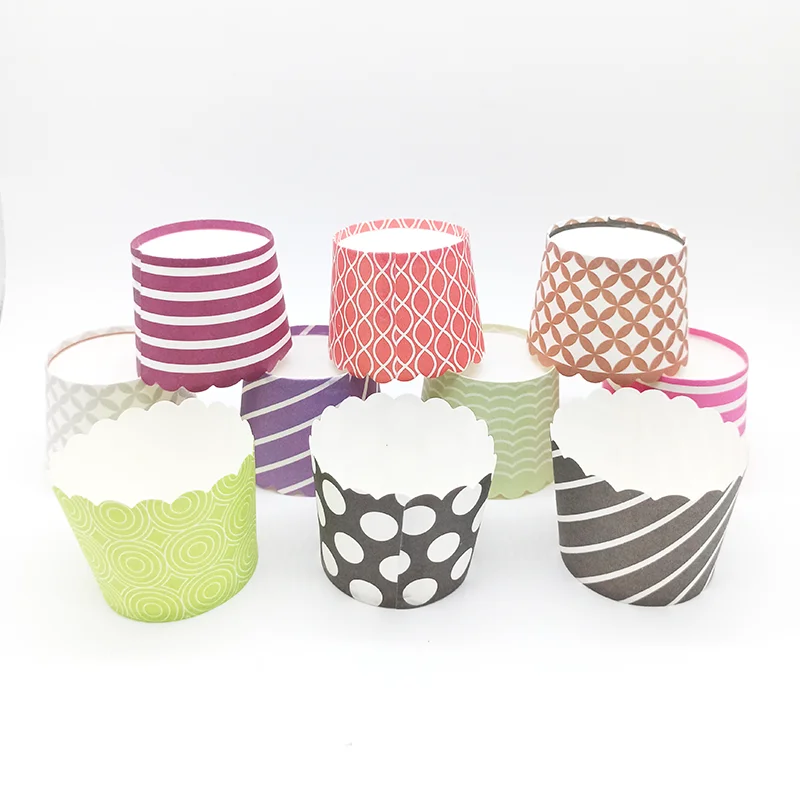 Disposable Paper Cupcake Cups Baking Cake Tools 6