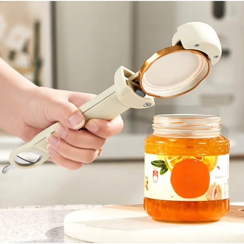 

Plastic Eco-Friendly Refrigerator Magnet Opener Suction Cup Screw Lid Bottle Can Beer Opener Multi-Function Kitchen Tools