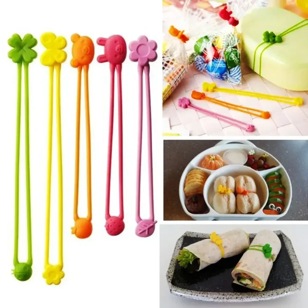 5/10/36/44pcs Animal Food Picks Kids Cute Cartoon Animal Fruit Food Toothpicks Fruit Forks Reusable Lunch Bento Box Picks