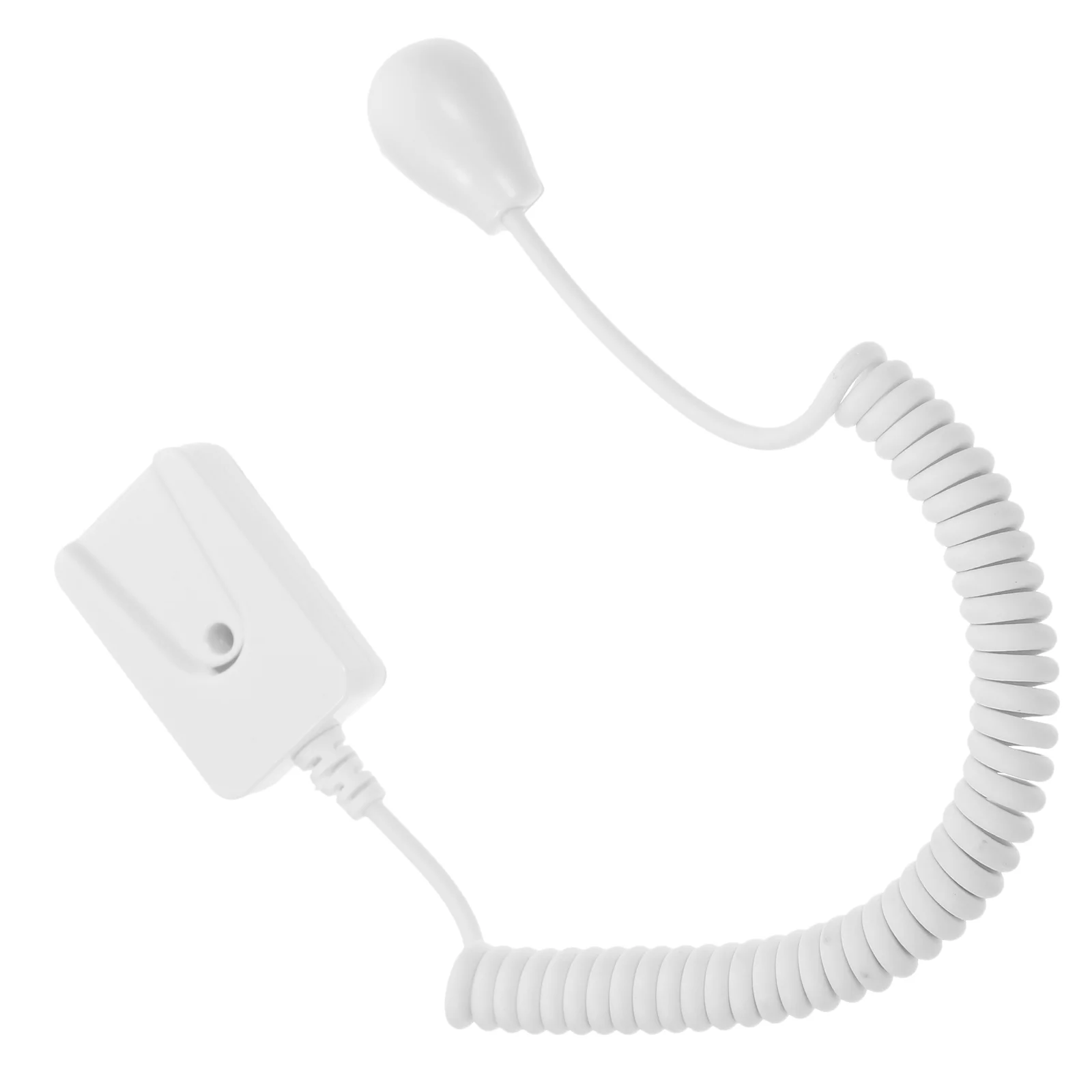 -hotlinking for Tablet Retractable Cable with Adhesive Hook Remote Control Tether White Office