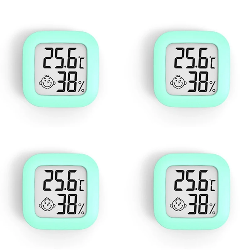 Mini Digital Thermometer Hygrometer Indoor Room Humidity Gauge Meter LCD Display Temperature Sensor Gauge