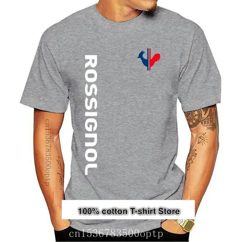 Camiseta de esquí y Snowboard para hombre, moda Rossignol, 2024