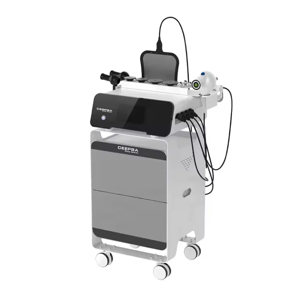 

DEEPBA 448K Tecar CET RET Diathermy Physiotherapy Machine Lymph Drainage Massager Pain Relief Health Management Fat Burning