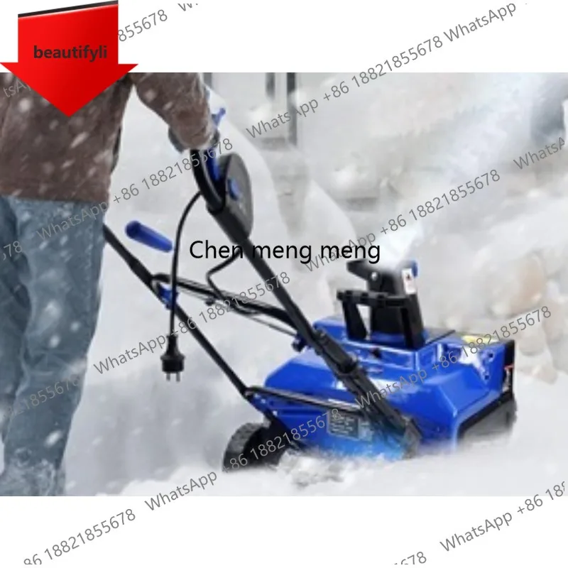A55 Electric high-power hand-pushed snow blower small snow plow lithium battery snow thrower