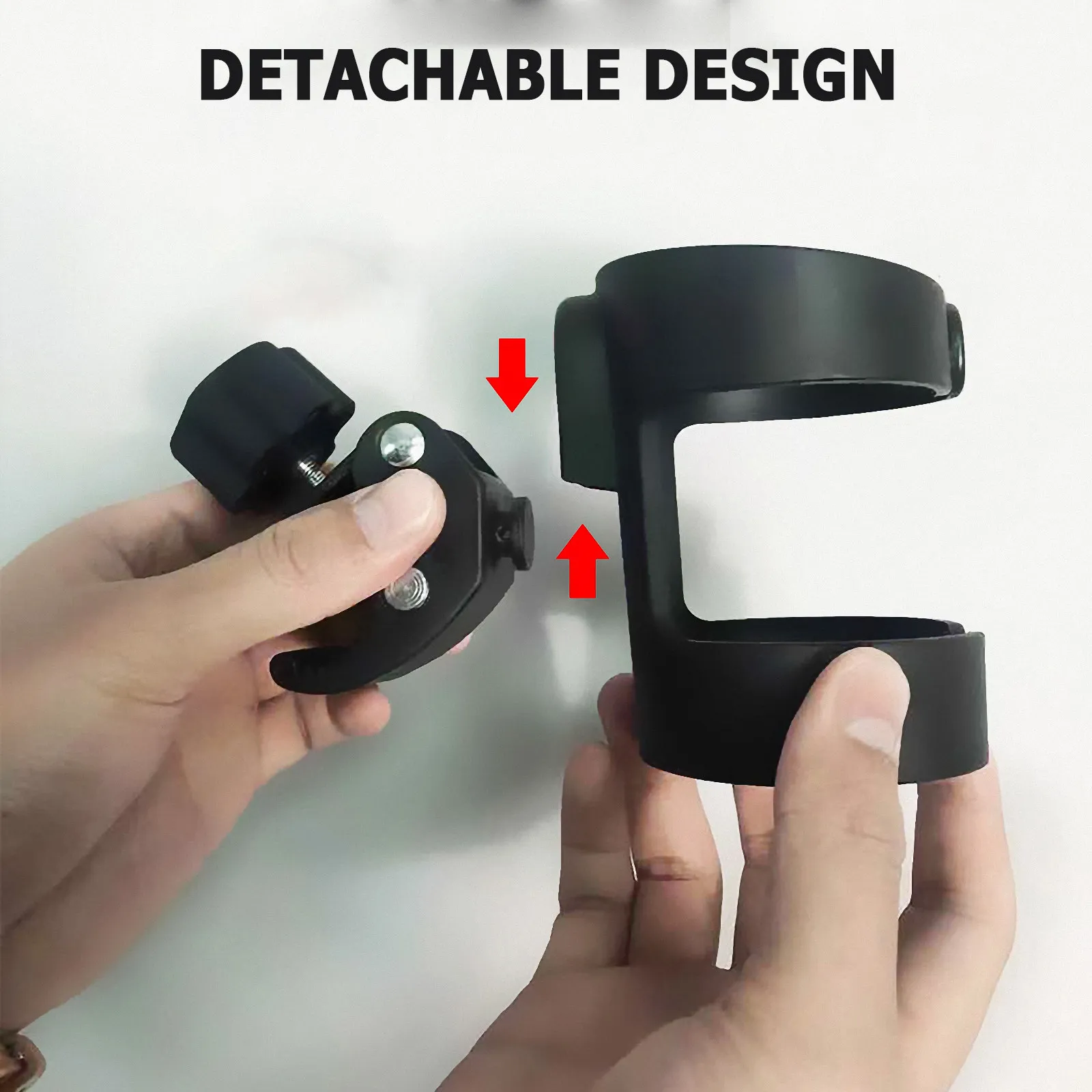 

2Pcs Stroller Cup Holder Baby Cart Bottle Rack Portable Water Bottle Holder for Baby Trolley Pushchair Accessories