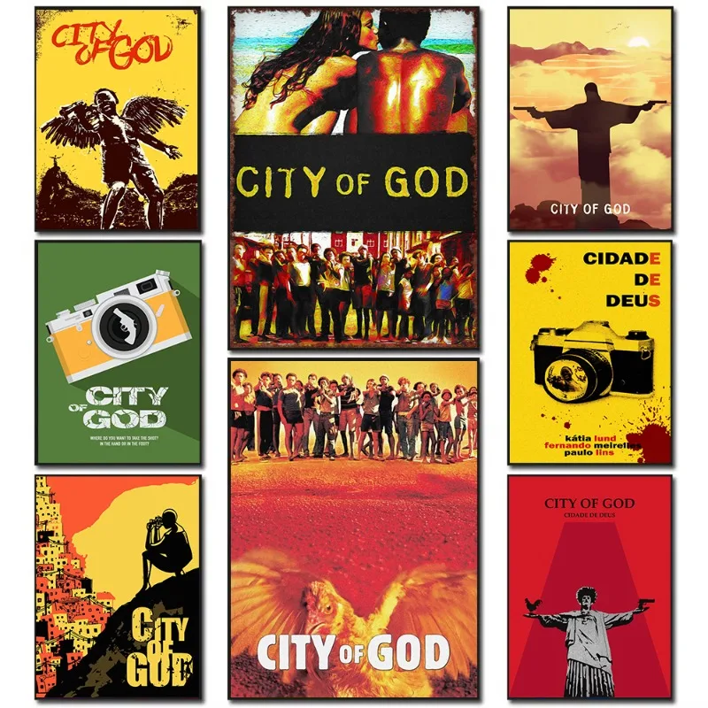 مدينة الله فيلم الرعب المشارك الكلاسيكية فيلم الإثارة حائط لوح رسم الفن فيلم برتقالي هدية غرفة المعيشة مكتب ديكور المنزل