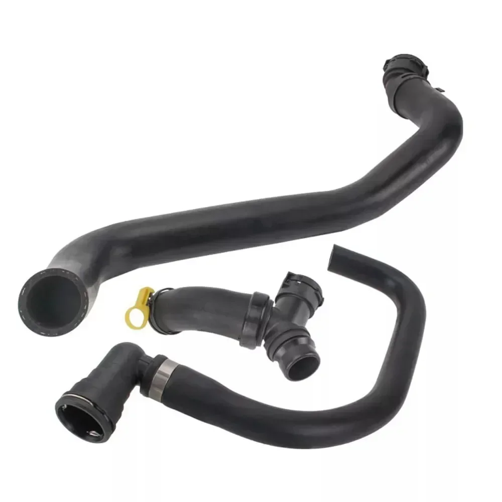 

Upper & Lower Radiator Hoses with T Connector for Ford F150 5 0L 2011 2020 Compatible with OEM Parts DR3Z 8566 A
