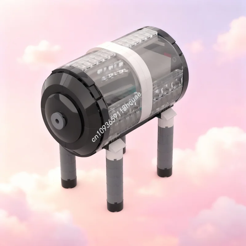 

390 деталей MOC I Glass Compartment Subnautica Below Aquazone, конструктор, архитектурная модель, игрушка, рождественский подарок, кирпичики для детей