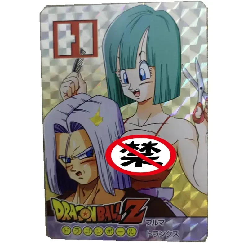 Carte de collection Anime Dragon Ball Bulma, jouet de passe-temps, jeu classique, cadeau, Android n ° 18, Android n ° 17, Sexy, 1 pièce par ensemble