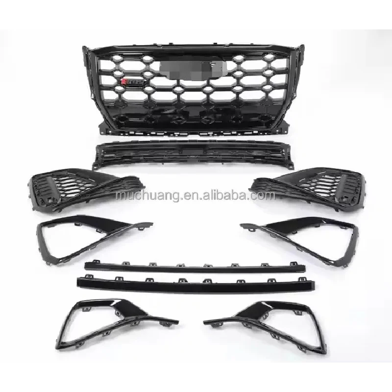 

2023 Custom Q2 SQ2 Body Kit New ABS Front Bumper Rear Diffuser Exhaust Side Skirts Cover Accessories