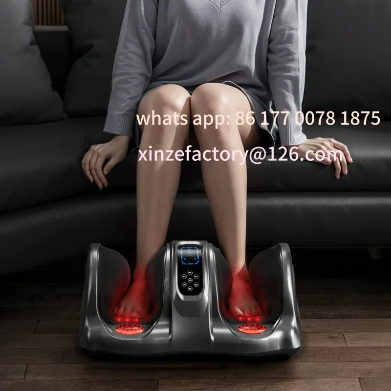 Customizable Kneading Hot Compress Massage Muscular Automatic Massageador Muscular Feet Massage，Liquid Crystal Display