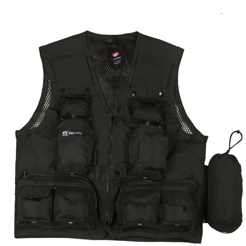 

Multi-pocket Fast Dry Fishing Waistcoat Men Outdoor Climbing Sport Travel Detachable Mesh Breathable Camouflage Photography Vest