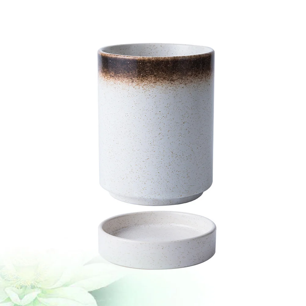 

Organizer Spoon Fork Chopsticks Storage Container Ceramic Holder Rack Stand Flatware