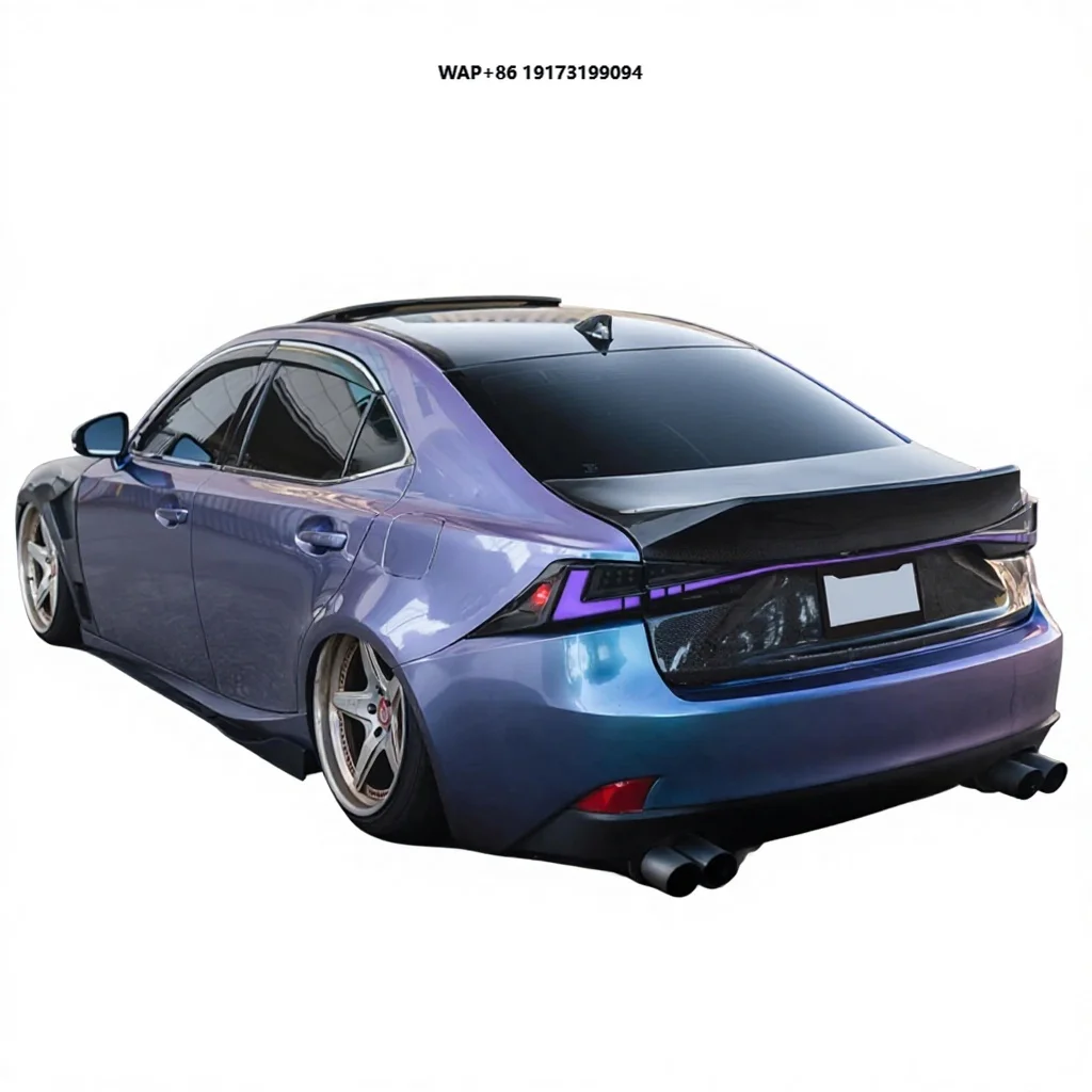 

2013-2017 for IS250 350 Custom Carbon Fiber Trunk Lid Modified Design with New Condition and Included Bolts