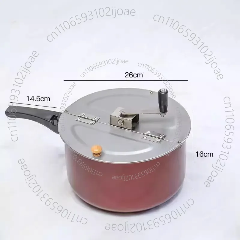 Hand Popcorn Machine, Gas Induction Cooker Dual-purpose