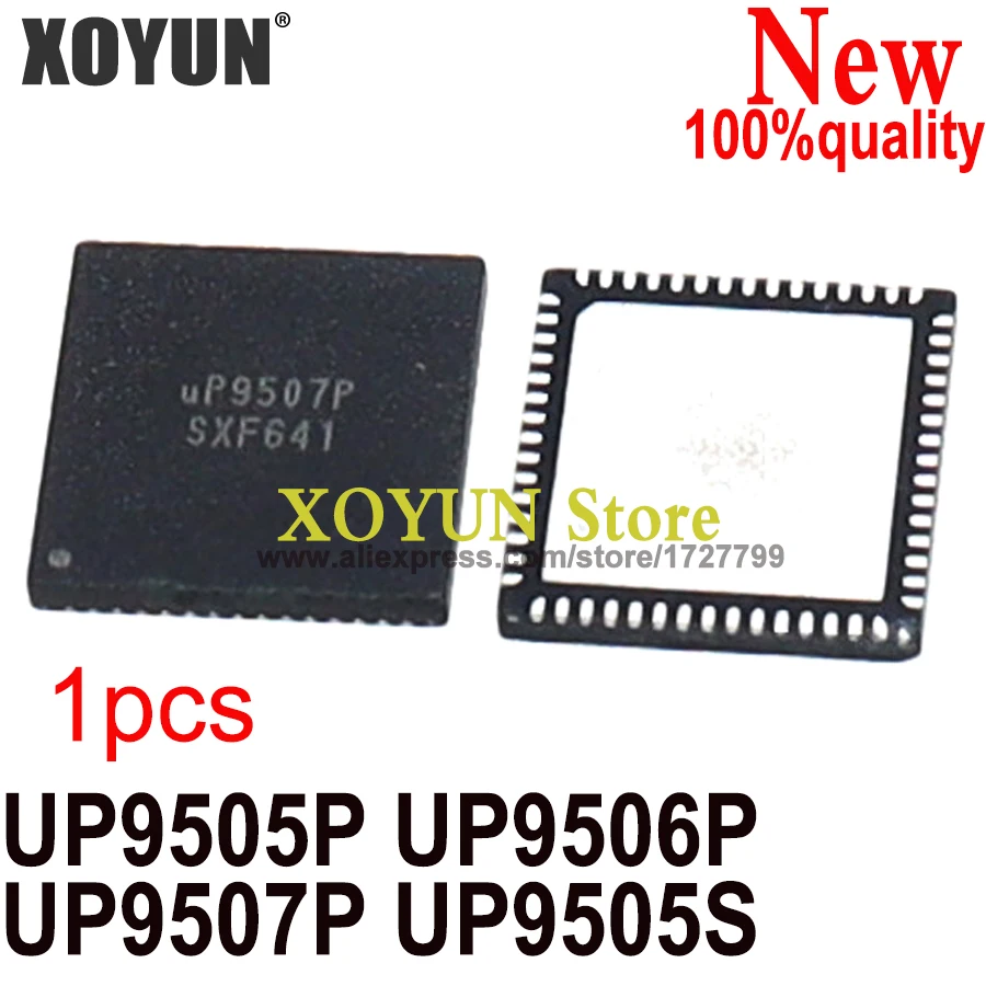 100% QFN 칩셋, UP9505P, UP9506P, UP9505P, UP9505S, UP9505PQAG, UP9506PQGZ, UP9507PQGZ, UP9505SQGW, 1 개, 신제품
