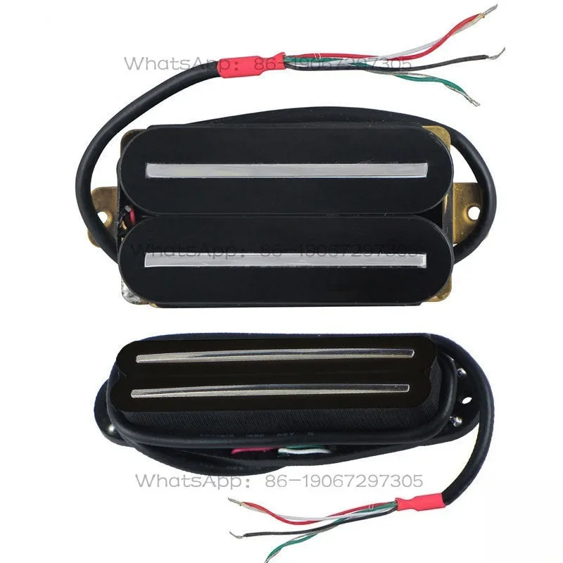 Xujun1105641611  Electric Guitar Pickup Double Coil Small Double Track Large Double Gauge Pickup Modified DIY Upgrade