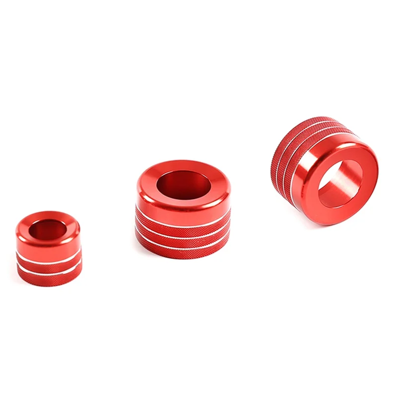 تتجه مكيف الهواء مقبض الصوت حجم لحن زر غطاء الكسوة الدائري لسيارات BMW X5 X6 E70 E71 F15 F16 2014-2018